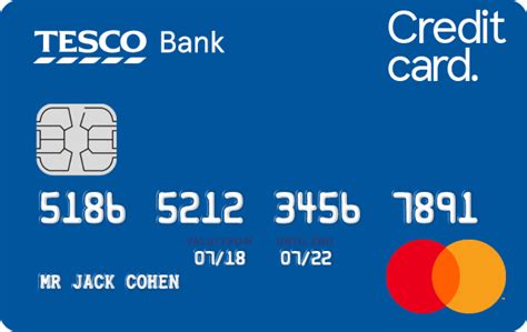 existing customer tesco credit card.